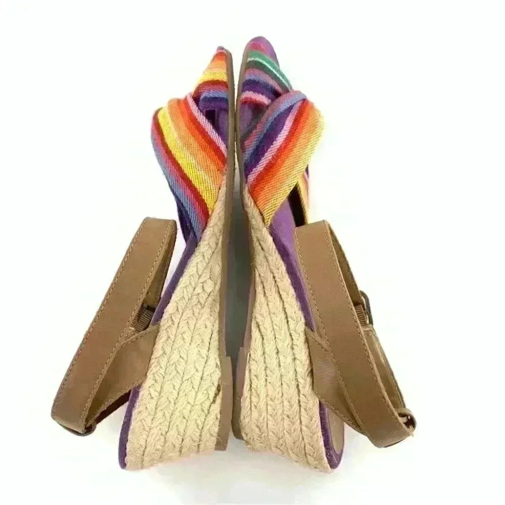 Rock & candy by zigi size 8 Tweety multicolored bright colorful Espadrilles